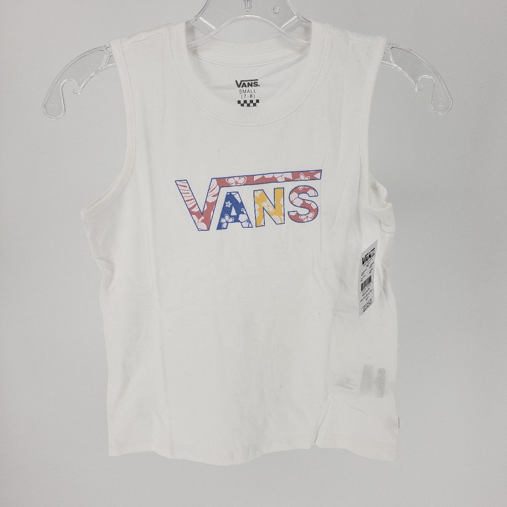 Vans - Kids Tank - White